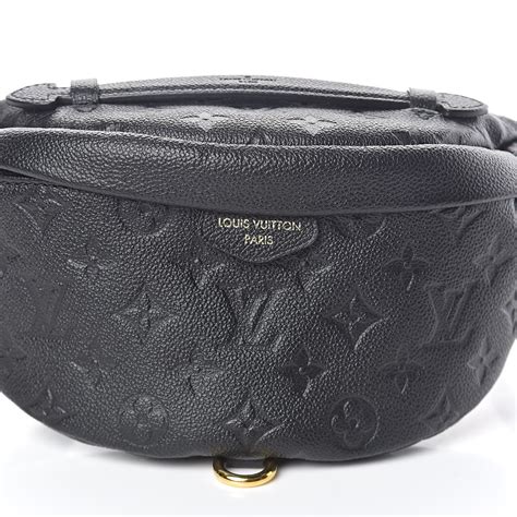 black embossed louis vuitton tote|Louis Vuitton empreinte bumbag black.